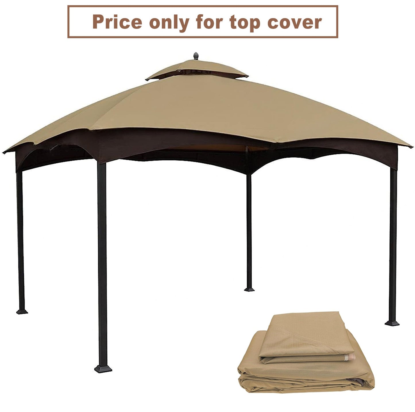 Replacement Canopy Top for Lowe's Allen Roth Heavy Duty 10x12 Gazebo