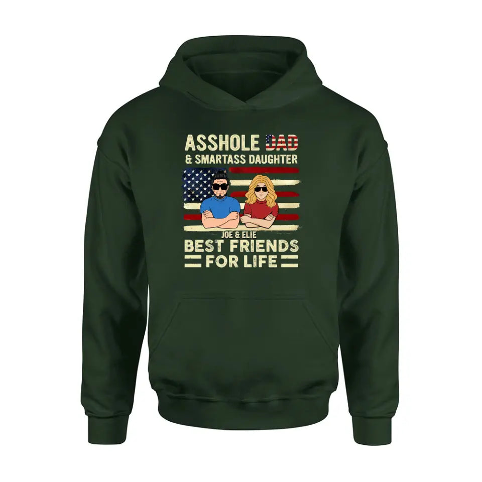 Personalized Father And Daughter/Son T-shirt/Long Sleeve/Sweatshirt/Hoodie - Gift For Father's Day