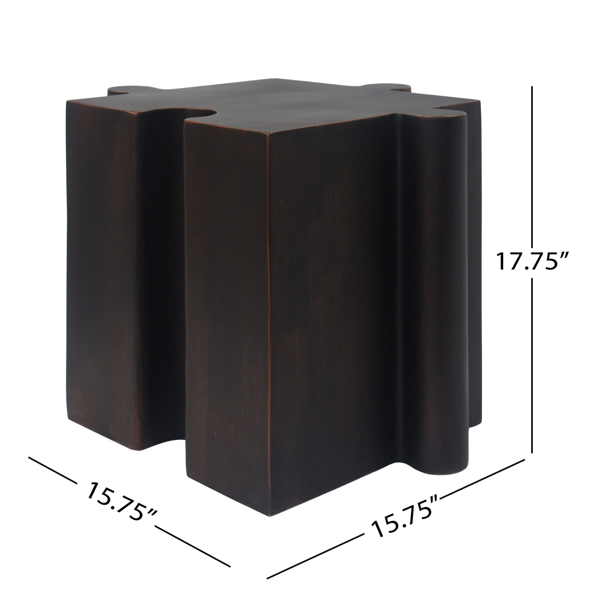 2-Piece Artistic Puzzle Table Set