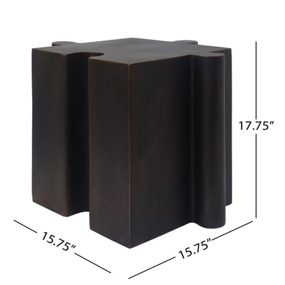 2-Piece Artistic Puzzle Table Set