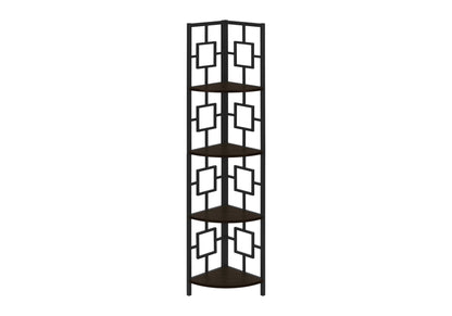 4 Tier Corner Bookshelf - Contemporary & Modern