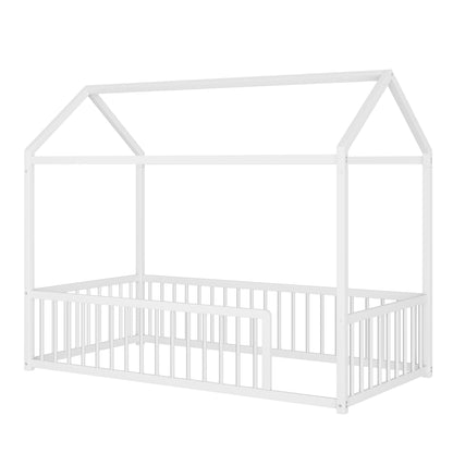 Montessori Floor Bed Frame With House Shape
