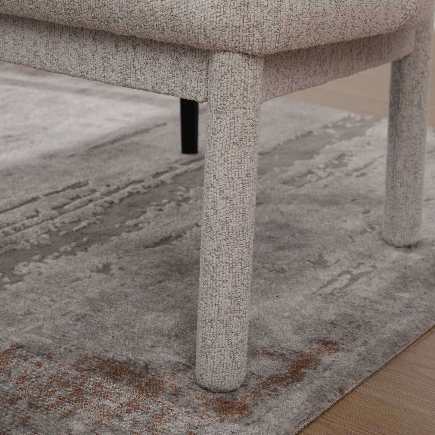 Wide Minimalist Dining Chair