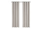 2 Pieces Set, Curtain Panel, Room Darkening, Grommet, Contemporary & Modern