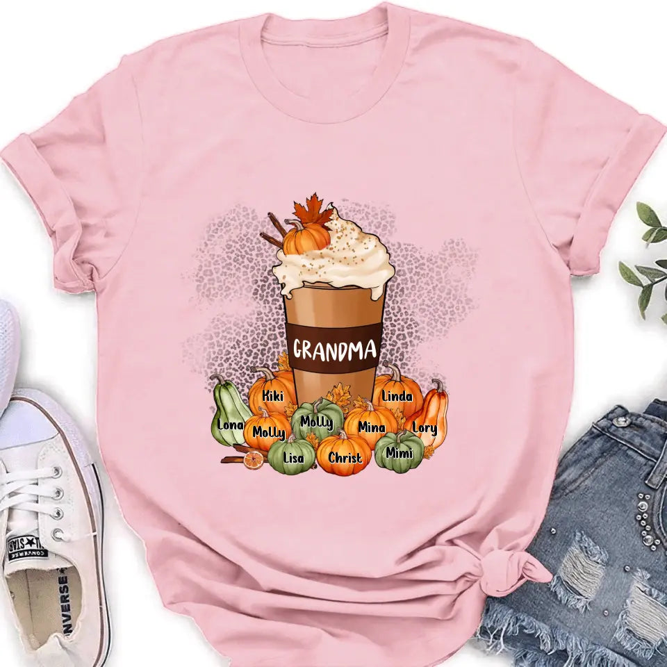 Personalized Grandma Mom Shirt/Hoodie - Gift Idea for Grandma/Halloween - Up to 10 Children