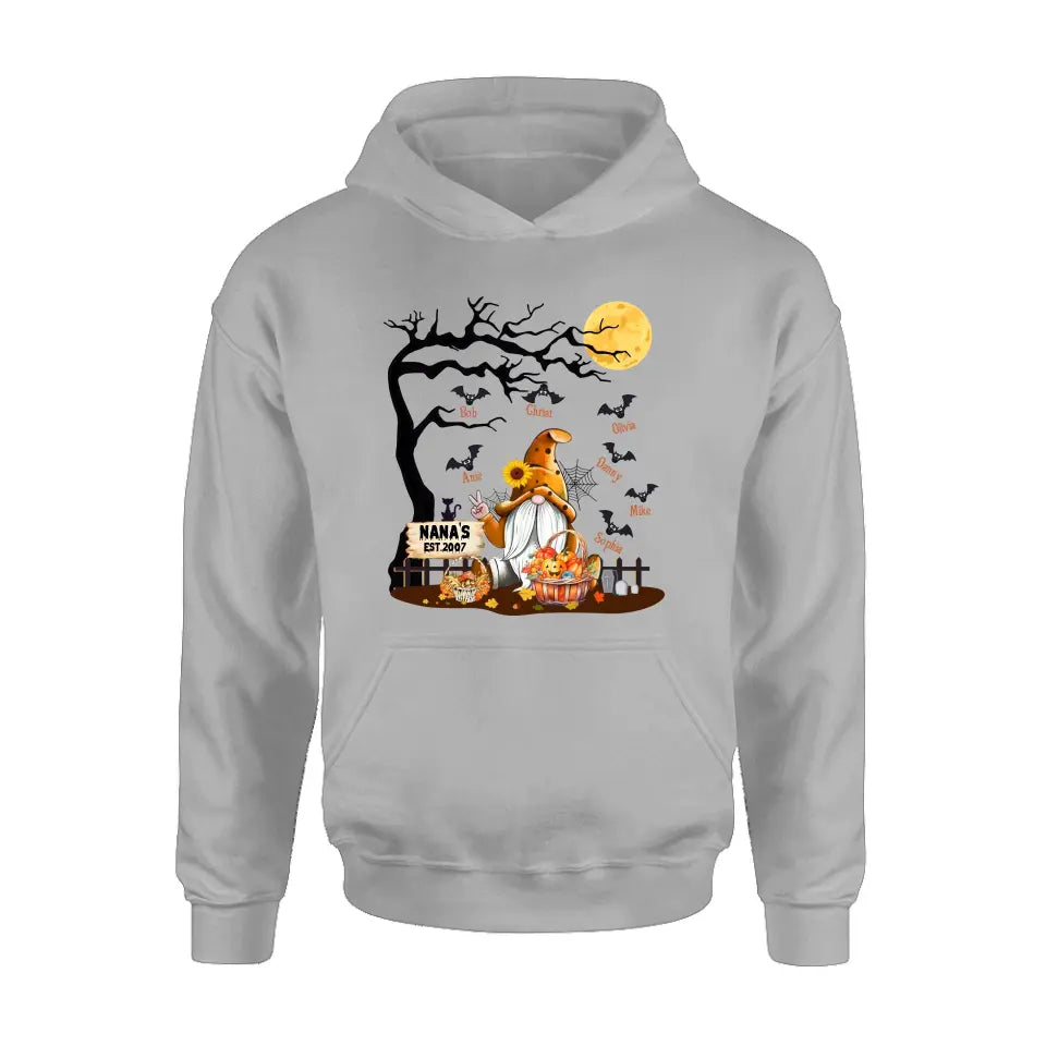 Personalized Boo Grandma Shirt/Hoodie - Halloween Gift For Grandma/Mom - Up to 7 Kids