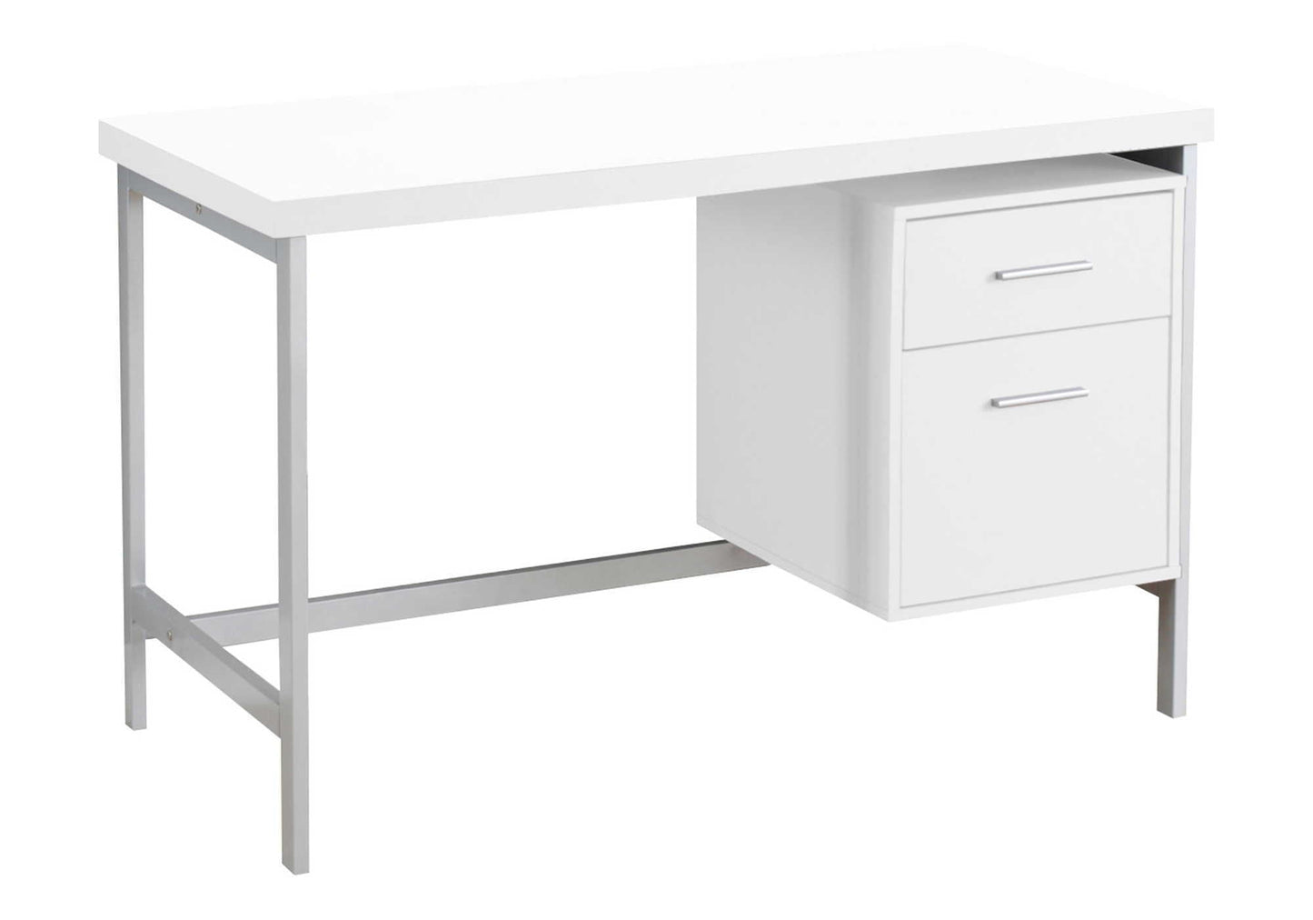 Computer Desk For Home Office, Left or Right Setup, With Storage Drawers