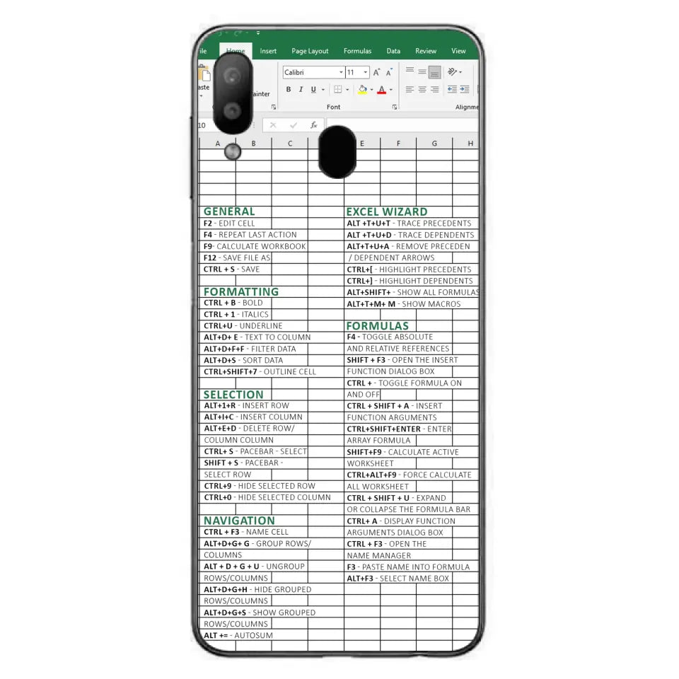 Personalized Excel Phone Case - Gift Idea For Excel Lovers - Cases For iPhone/Samsung