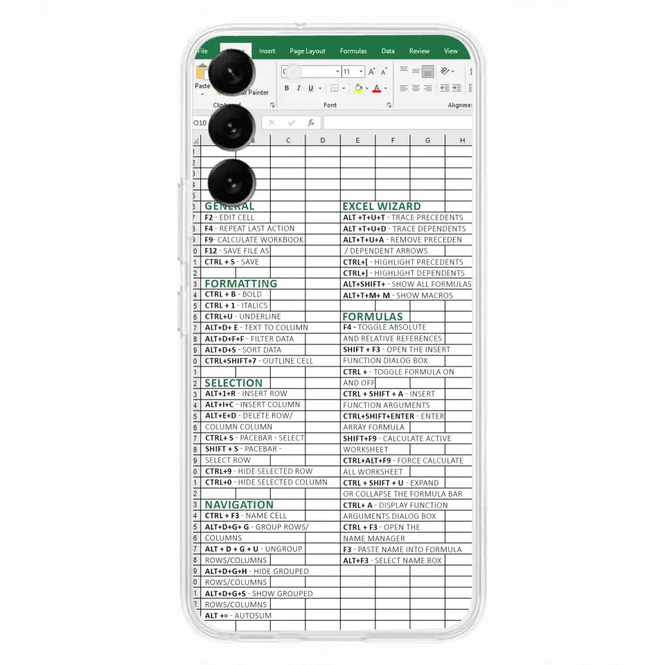 Personalized Excel Phone Case - Gift Idea For Excel Lovers - Cases For iPhone/Samsung