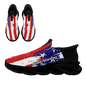 Personalized Patriot's Shoes, Custom America Flag Sneakers, Custom Patriotic POD Shoes,PC-FN-006-23020096