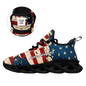 Personalized Patriotic Sneakers, Custom USA Flag Shoes, Pride Shoes For Men and Women,PC-MS-23020107