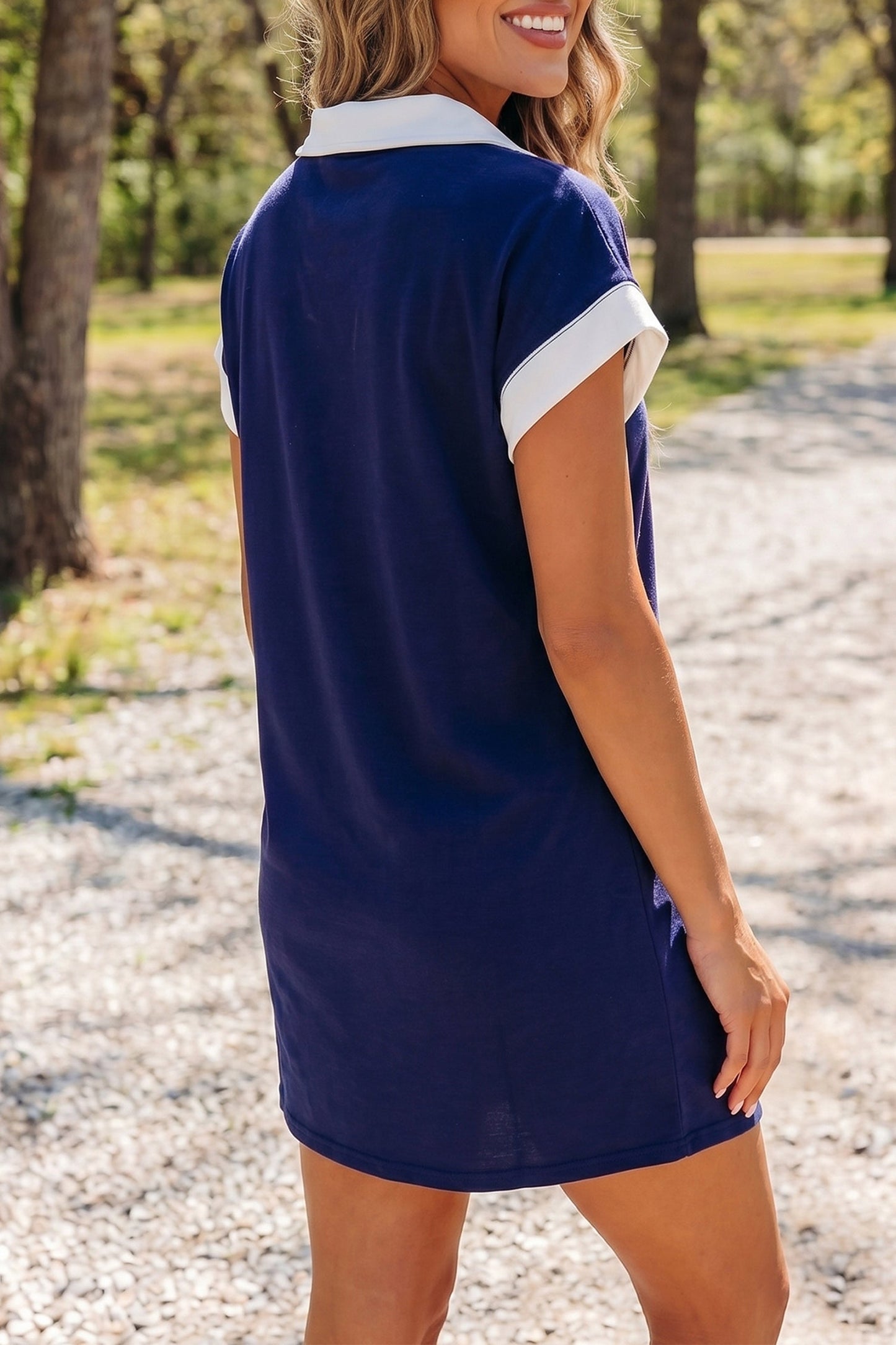 Mallory Up Collared T Shirt