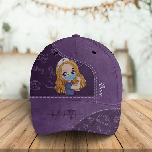 Personalized Nurse Baseball Cap - Gift Idea For Nurse & Healthcare Professionals