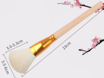 Painting Pen Soft Wool Brush for Watercolor & Oil Tracing on Ceramic Surfaces