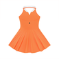 Loki & Ivy Collared Halter Tennis Dress