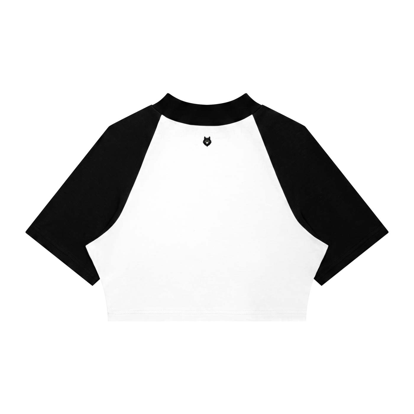 Loki & Ivy Women’s Color Block Raglan Crop T-Shirt