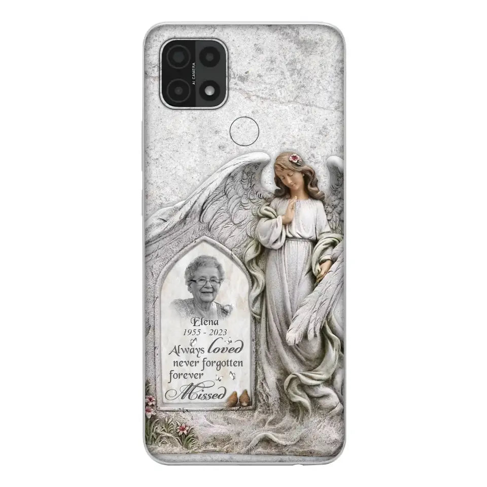 Custom Personalized Memorial Photo Phone Case - Memorial Gift Idea For Family Member - Always Loved Never Forgotten Forever Missed - Case For Xiaomi/ Oppo/ Huawei