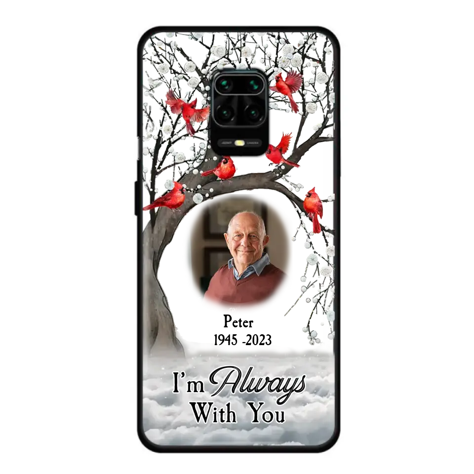 Custom Personalized Memorial Photo Phone Case - Upload Photo - Memorial Gift Idea For Family Member - I'm Always With You - Case For Xiaomi/ Oppo/ Huawei