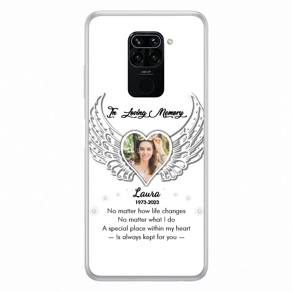 Custom Personalized In Loving Memory Phone Case - Upload Photo - Memorial Gift Idea - Case For Xiaomi/ Oppo/ Huawei - A Special Place Within My Heart Is Always Kept For You