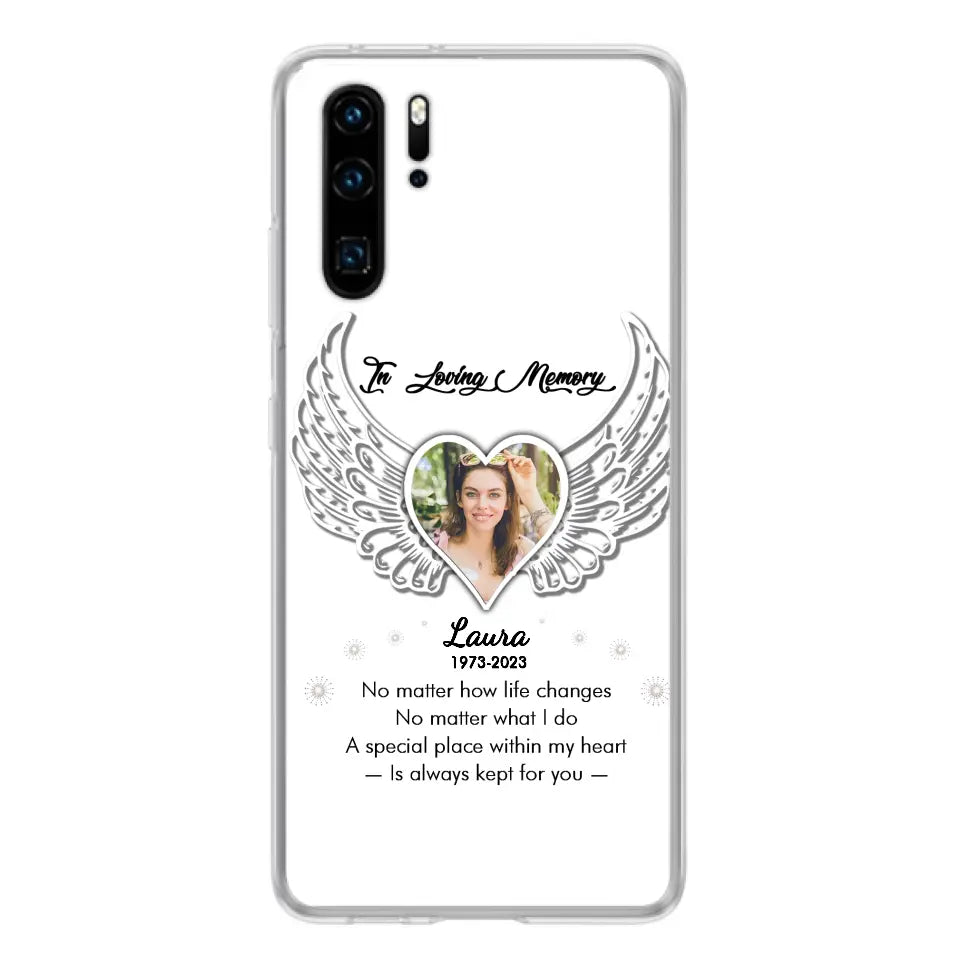 Custom Personalized In Loving Memory Phone Case - Upload Photo - Memorial Gift Idea - Case For Xiaomi/ Oppo/ Huawei - A Special Place Within My Heart Is Always Kept For You