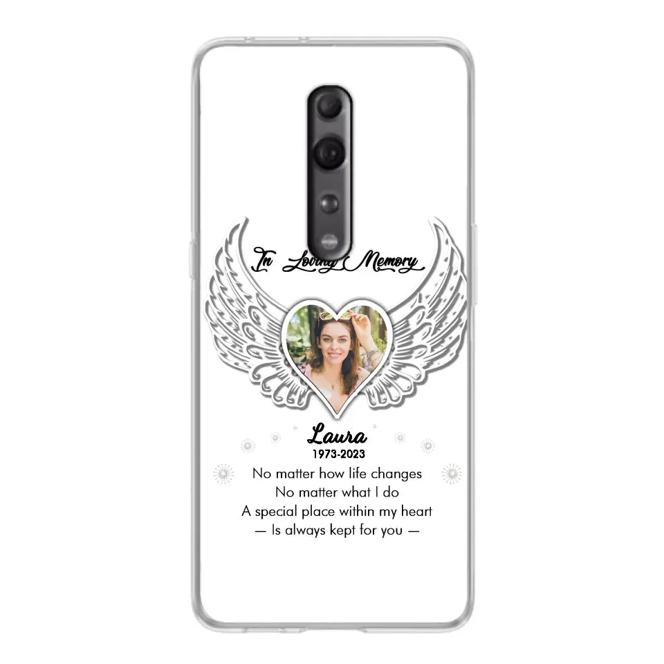 Custom Personalized In Loving Memory Phone Case - Upload Photo - Memorial Gift Idea - Case For Xiaomi/ Oppo/ Huawei - A Special Place Within My Heart Is Always Kept For You