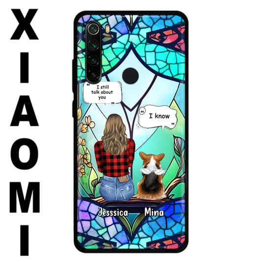 Custom Personalized Memorial Pet Phone Case - Memorial Gift Idea For Dog/ Cat/ Rabbits Owners - Up to 3 Dogs/ Cats/ Rabbits - Case For Xiaomi/ Oppo/ Huawei