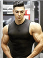 Men's Plus Size Round Neck Tank