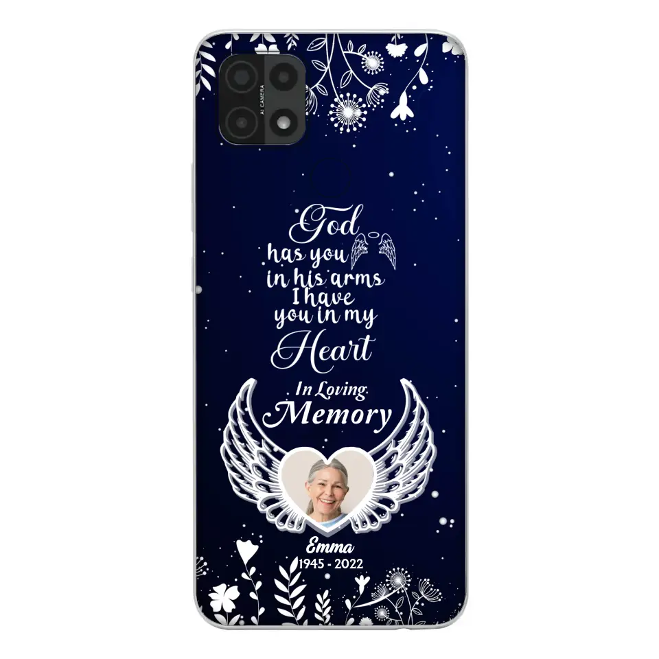 Personalized Memorial Phone Case - Memorial Gift Idea For Family - I Have You In My Heart - Case For Oppo/Xiaomi/Huawei