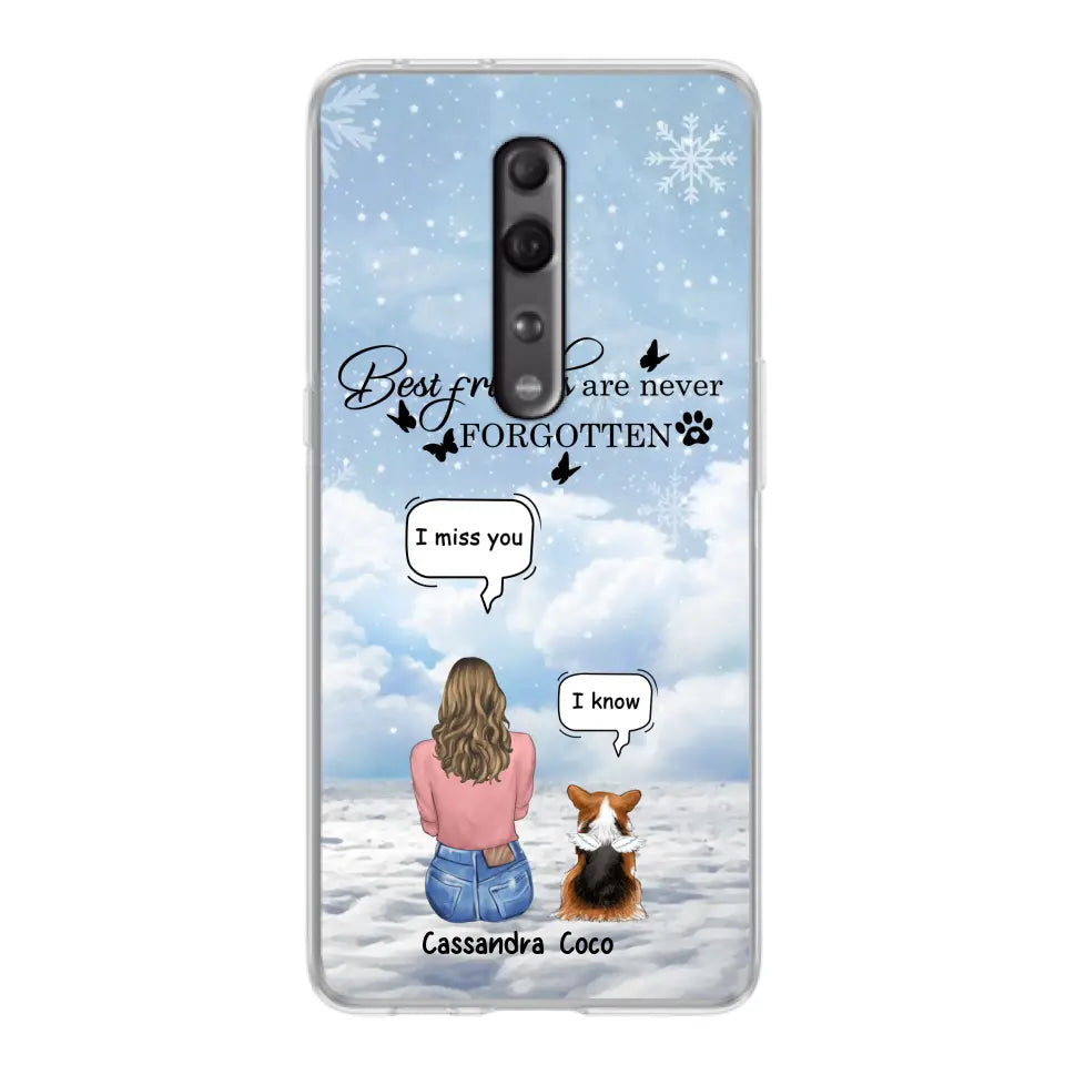 Personalized Memorial Pet Phone Case - Up to 3 Pets - Memorial Gift Idea For Dog/Cat/Rabbits Owners - I Miss You - Case For Oppo/Xiaomi/Huawei