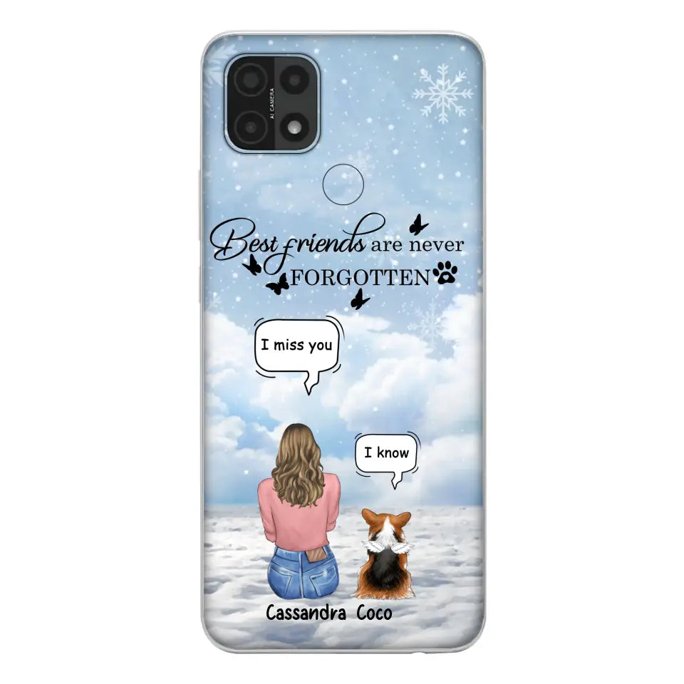 Personalized Memorial Pet Phone Case - Up to 3 Pets - Memorial Gift Idea For Dog/Cat/Rabbits Owners - I Miss You - Case For Oppo/Xiaomi/Huawei