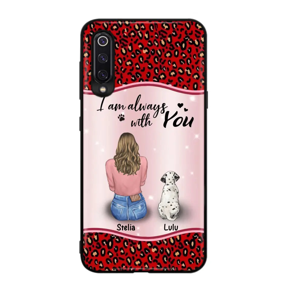 Personalized Dog Mom Phone Case - Up to 4 Dogs -Gift Idea For Dog Owners - I Am Always With You - Case For Oppo/Xiaomi/Huawei