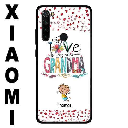Personalized Blessed To Be Called Nana Phone Case - Up to 5 Kids - Gift Idea For Nana/Mama/Kids - Case For Xiaomi, Oppo And Huawei