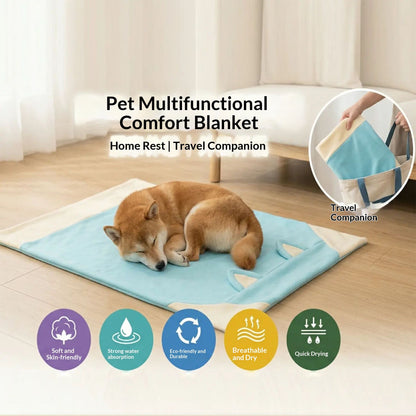 Dog Blanket Sleeping Mat, Plush, Comfortable And Warm, Suitable For Small And Medium-Sized Dogs, Corgis, And Teddy Dogs, Universal Pet Supplies