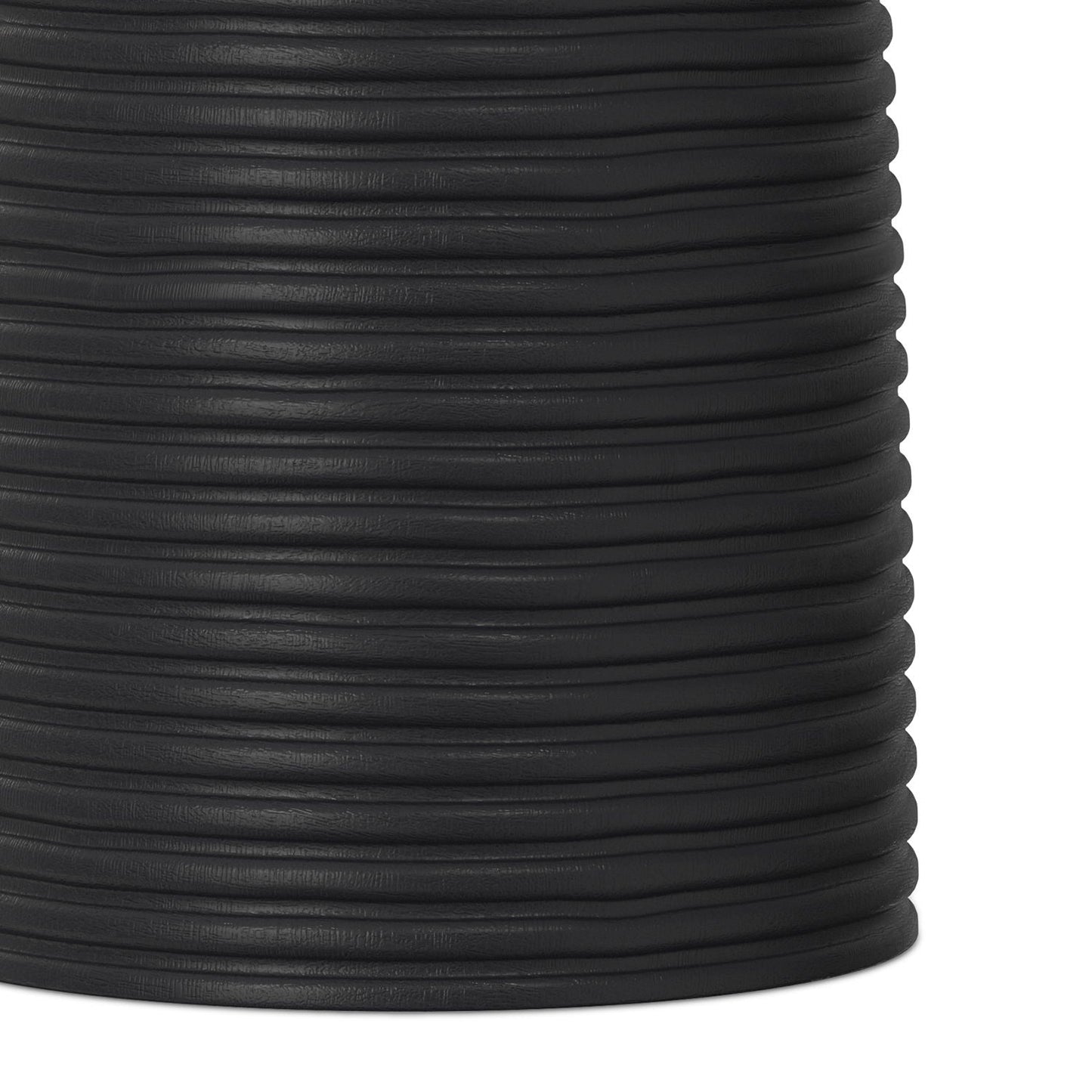 Boyd - Ribbed Accent Table - Black