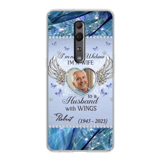 Custom Personalized Memorial Phone Case - Memorial Gift Idea For Family - Case For Oppo/Xiaomi/Huawei - I'm Not A Widow