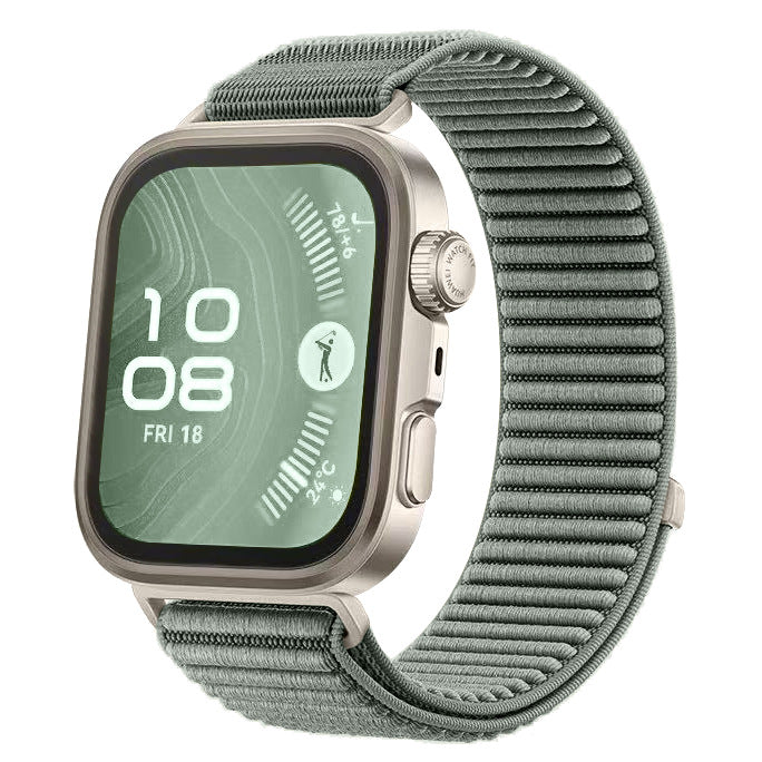 Wilderness Mountain Pattern Nylon Loop Strap