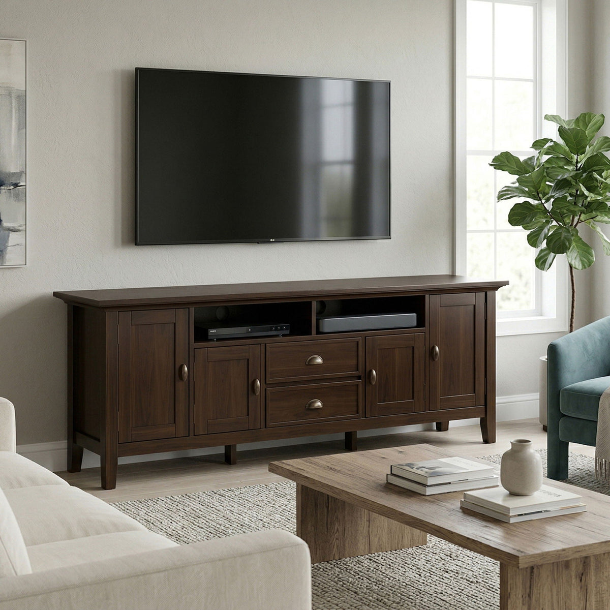 Redmond - Handcrafted TV Media Stand