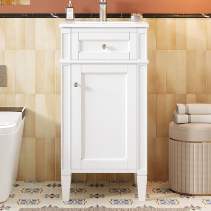 French Style Bathroom Vanity With Sink