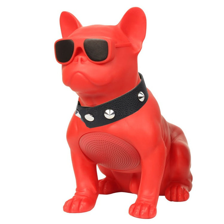 RED Bulldog Bluetooth Speaker - Portable Wireless Sound with Deep Bass and Long Battery Life