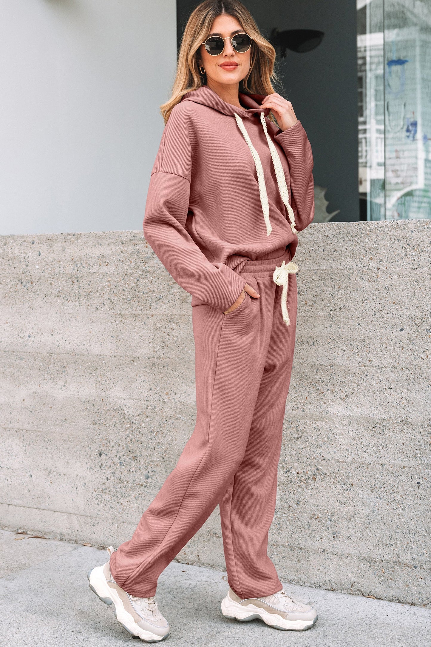Cleo and High Waist Pants