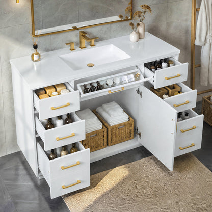 48" Bathroom Vanity with Sink Top