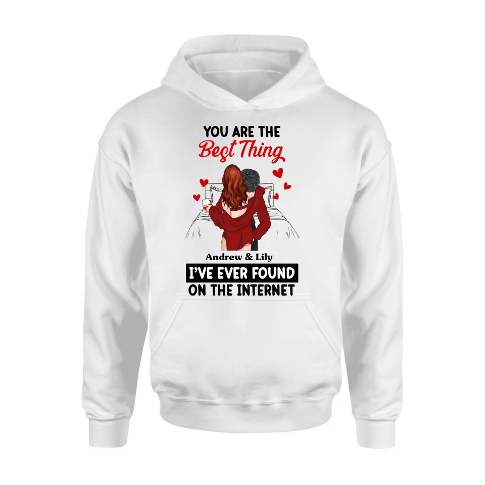 Personalized Couple Shirt/Hoodie - Gift Idea For Husband From Wife/Couple Gift/Valentine's Day - You Are The Best Thing