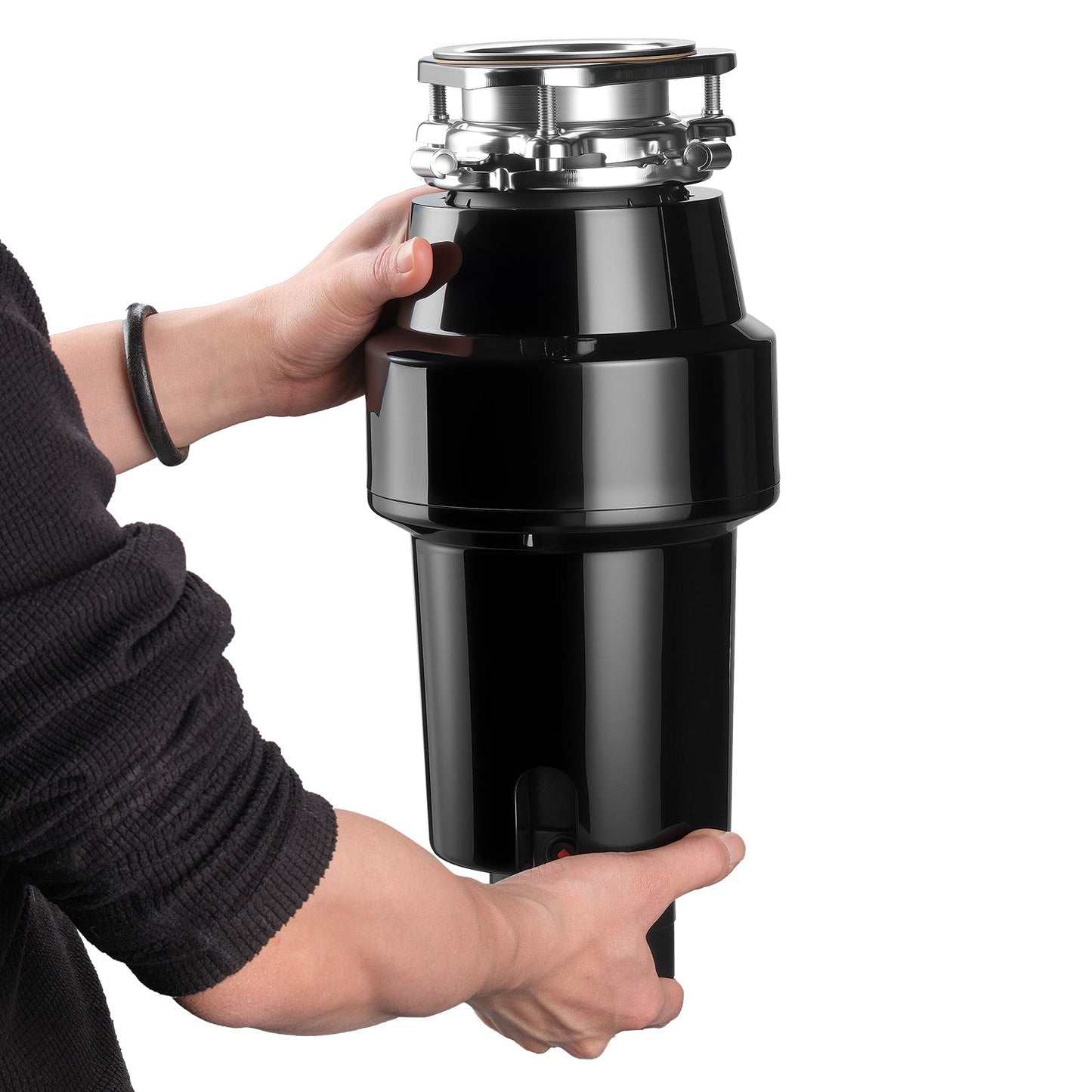Food Waste Garbage Disposal, 1HP 3700RPM DC Motor