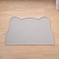 Silicone Mat In A Cat Head Shapeeasy To Clean Spill Proof And Waterproof