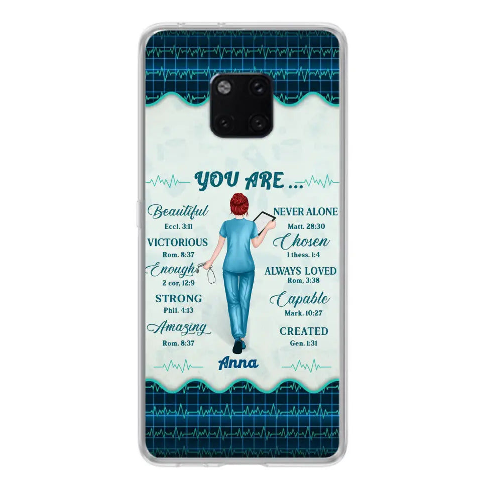 Personalized Nurse Phone Case - Gift Idea For Nurse/Birthday/Friend - You Are Beautiful - Cases For Oppo/Xiaomi/Huawei