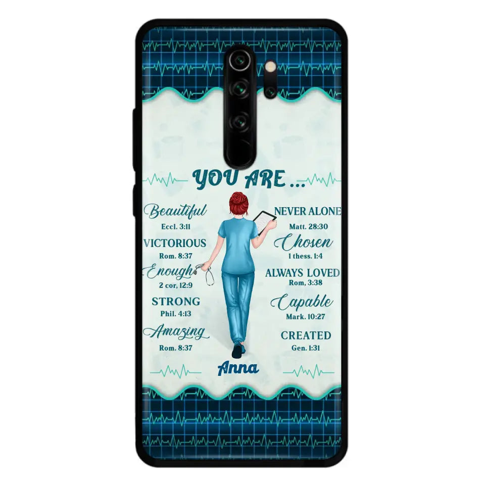 Personalized Nurse Phone Case - Gift Idea For Nurse/Birthday/Friend - You Are Beautiful - Cases For Oppo/Xiaomi/Huawei