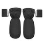 Electrically Heated Gloves Heating Zipper Thermal Windproof Gloves