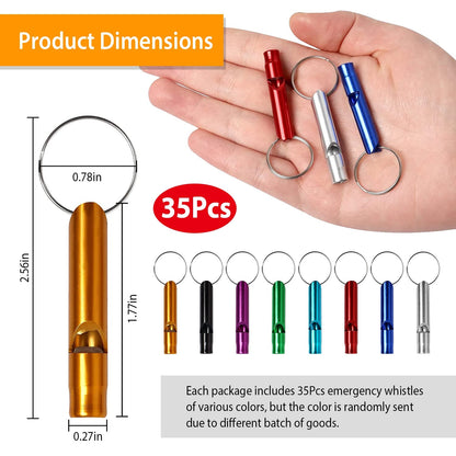 GBruno 35Pcs Emergency Whistles