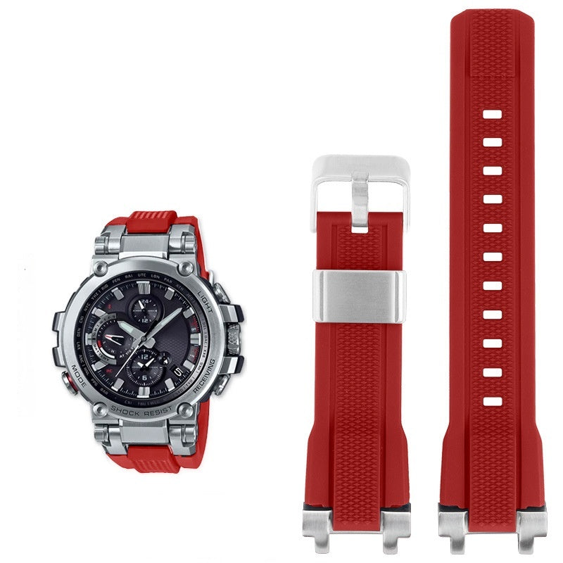 Modified Resin Silicone Mens Watch Strap Accessories