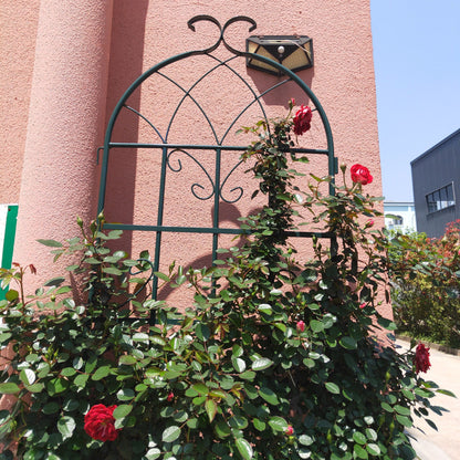Metal Garden Rustproof Trellis For Climbing Plants Outdoor Flower Support